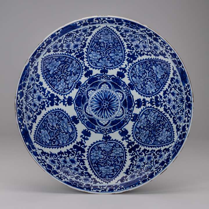 A Large Blue and White Dish Made for the Thai Market